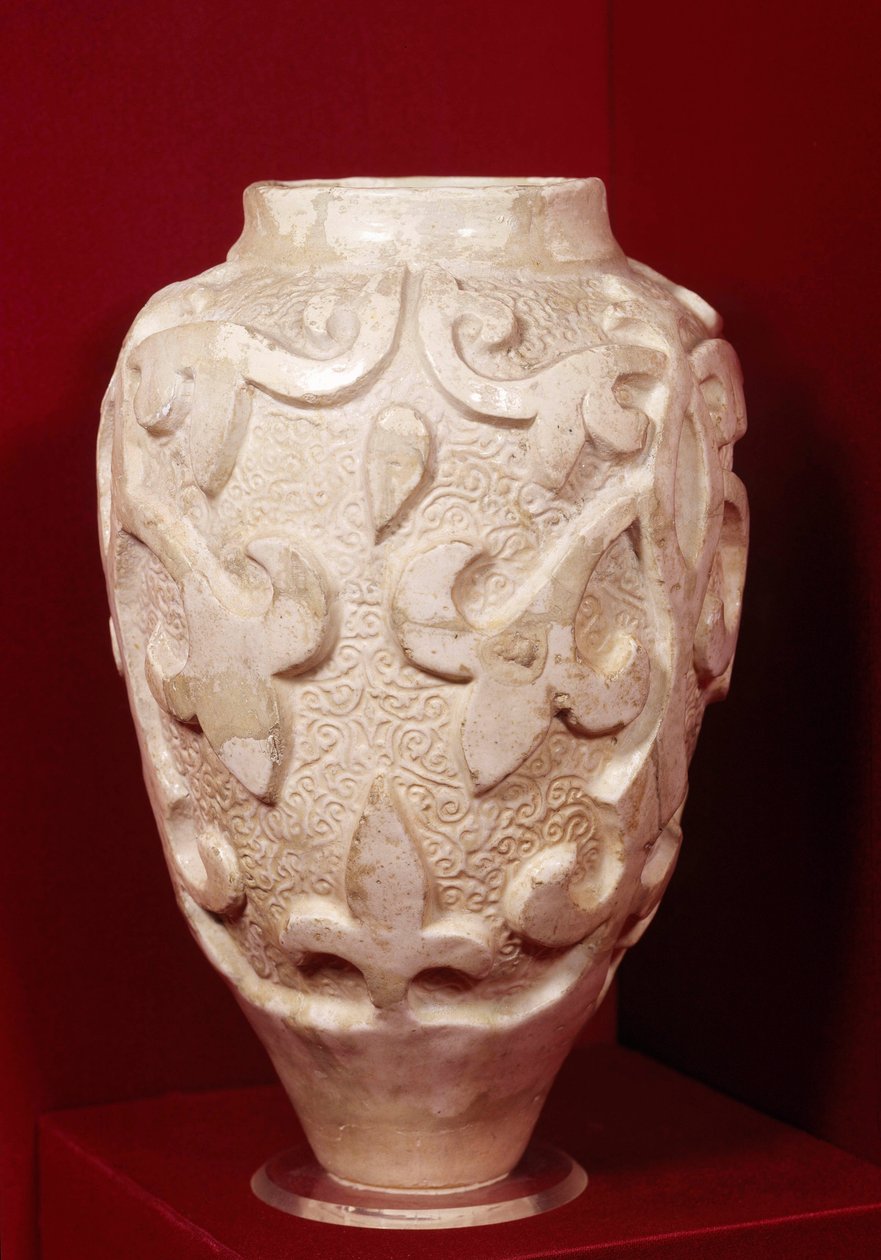 Oosterse oudheid: terracotta vaas. 13e eeuw Parijs, musée du Louvre door Unknown artist
