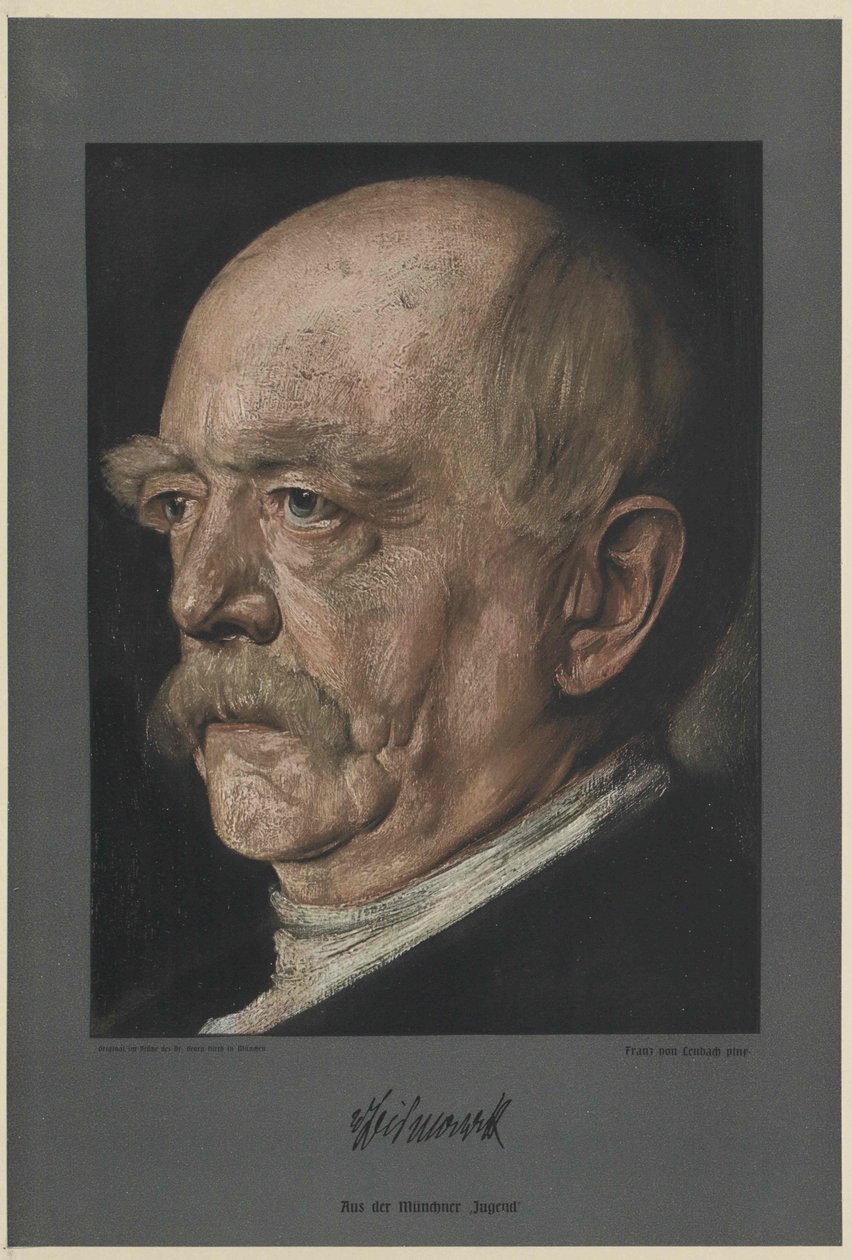 Otto Graaf van Bismarck door Unknown artist