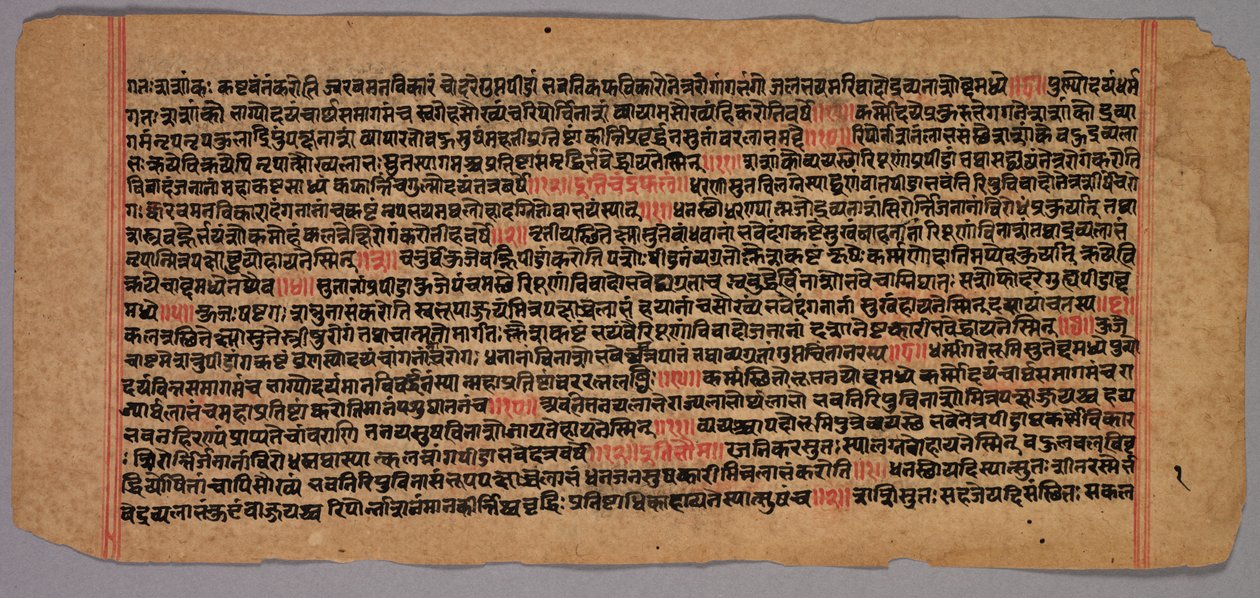 Pagina uit een Jaina Manuscript door Unknown artist