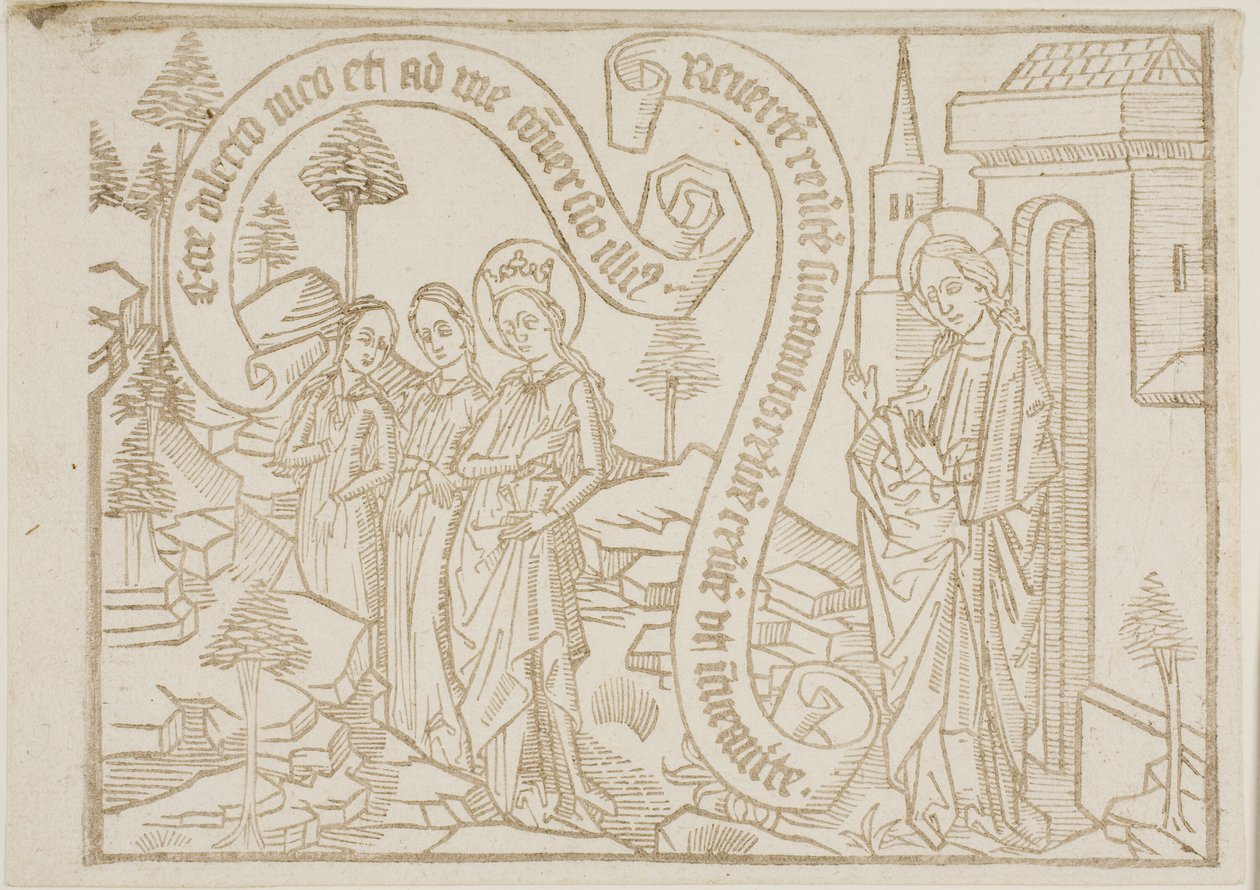 Pagina uit het Canticum Canticorum (Het Hooglied van Salomo) door Unknown artist
