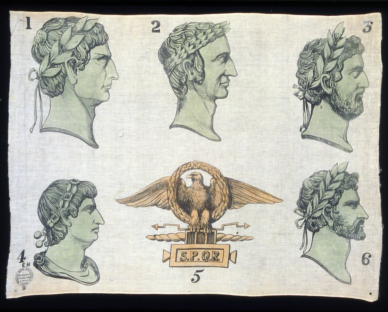 Paneel (meubelstof) door Unknown artist