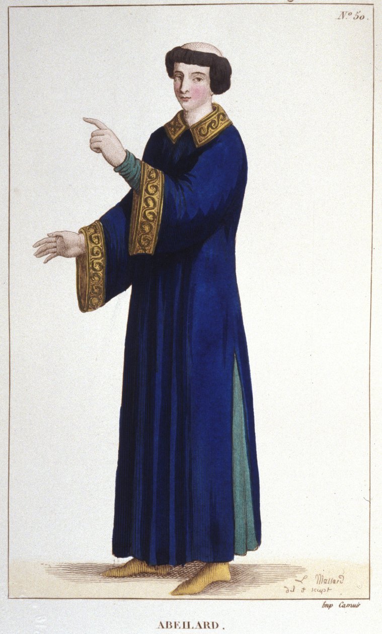 Pierre Abailard (of Abélard) door Unknown artist