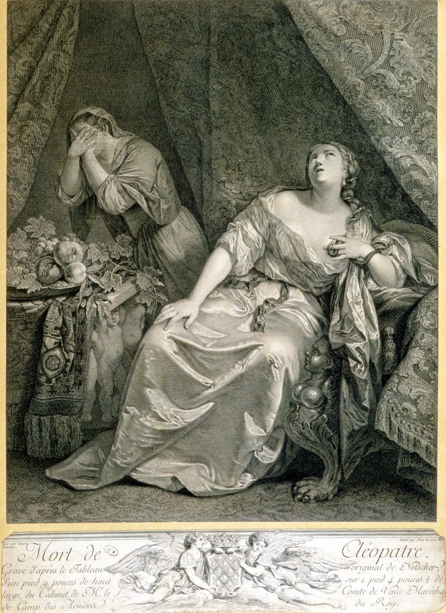 Vergif Cleopatra door Unknown artist