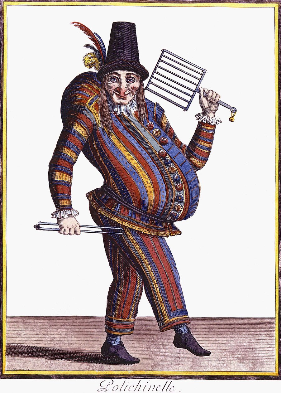 Polichinelle door Unknown artist