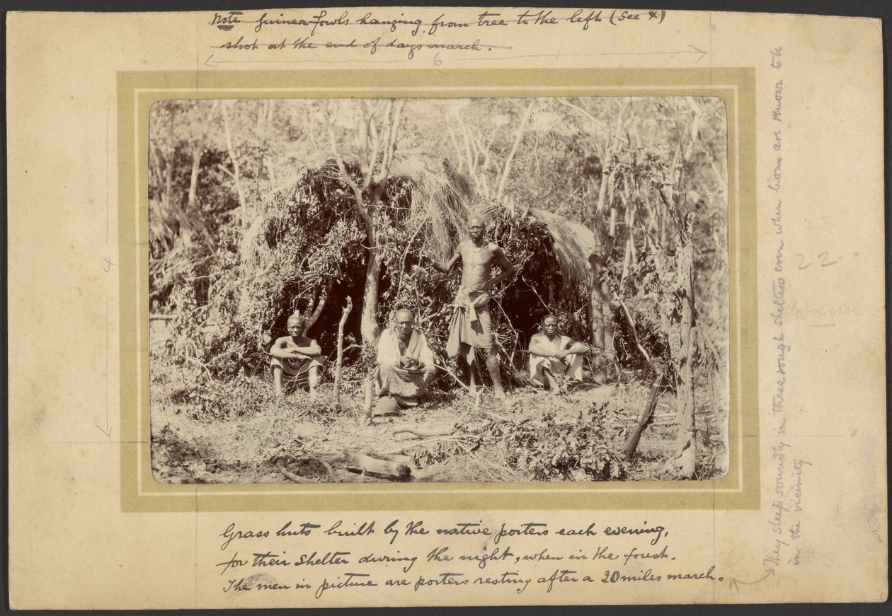 Dragers Kamperen door Unknown artist