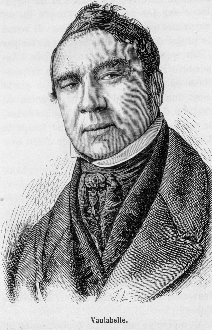 Portret van Achille Tenaille de Vaulabelle (1799-1879), Franse minister van Onderwijs door Unknown artist
