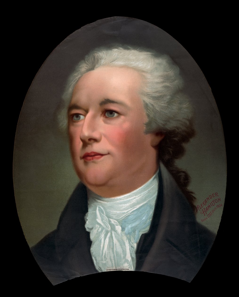 Portret van Alexander Hamilton door Unknown artist