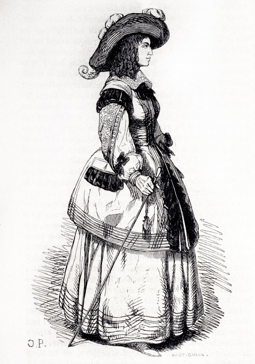 Portret van Anne Marie Louise d