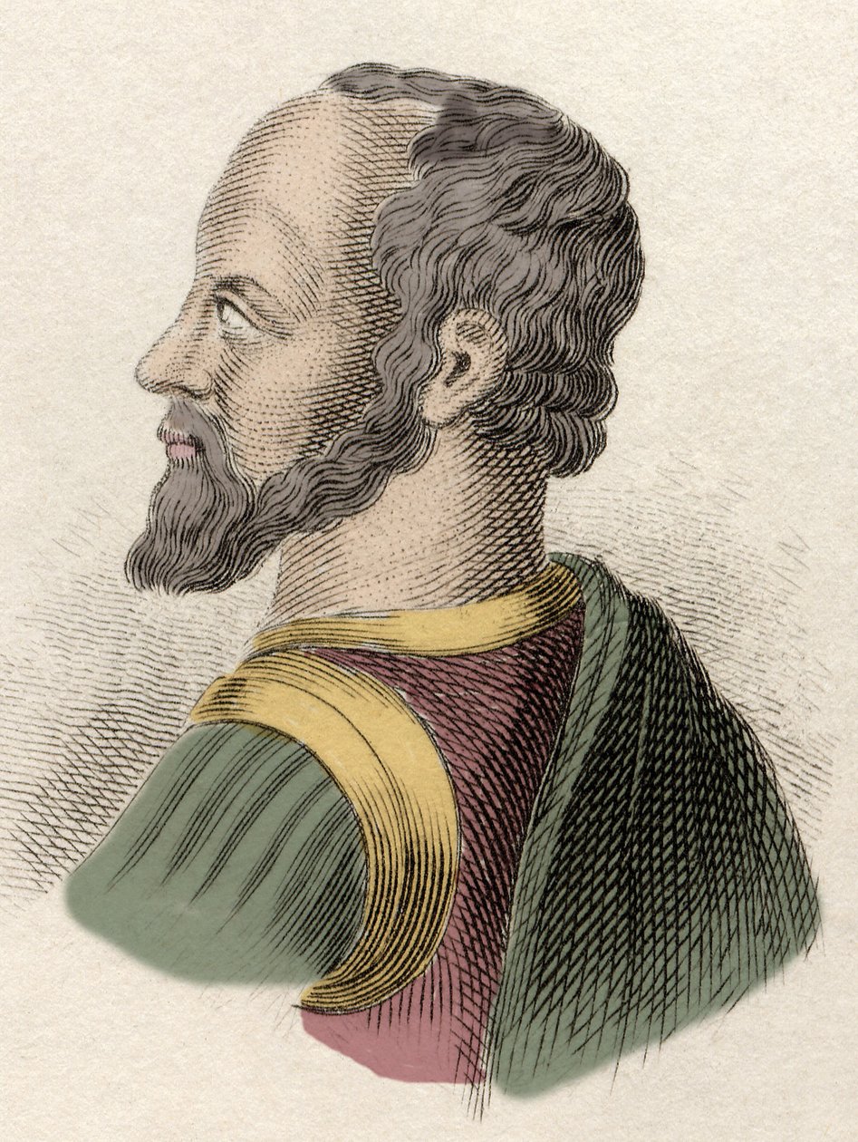 Portret van Anne de Montmorency, Hertog van Montmorency (1492-1567), Frans militair, staatsman en diplomaat. Gravure uit de 19e eeuw door Unknown artist