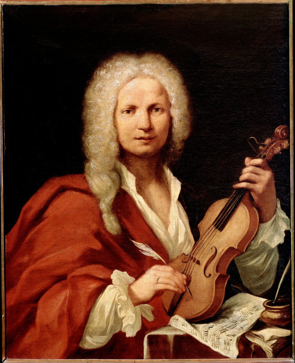 Portret van Antonio Vivaldi door Unknown artist