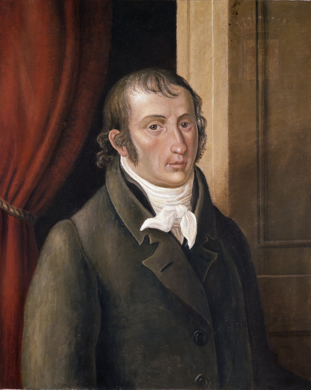 Portret van Carlo Botta (olieverf op doek) door Unknown artist