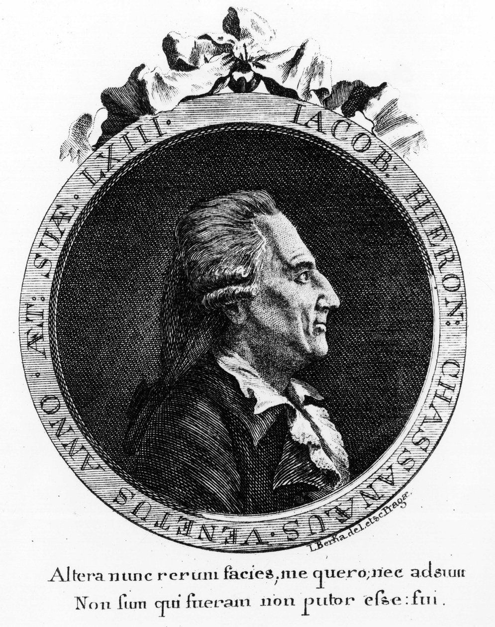 Portret van Casanova (1725 - 1798) - portret in frontispice, in 
