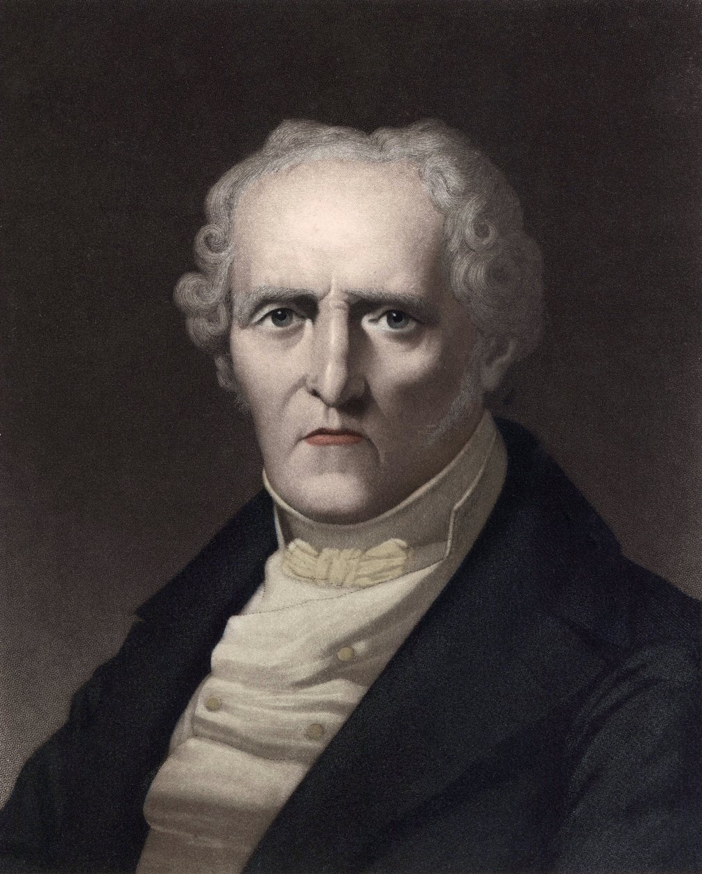 Portret van Charles Fourier (1772 - 1837), Franse socialistische theoreticus (Portret van Charles Fourier Franse filosoof en een belangrijke vroege socialistische denker later geassocieerd met 