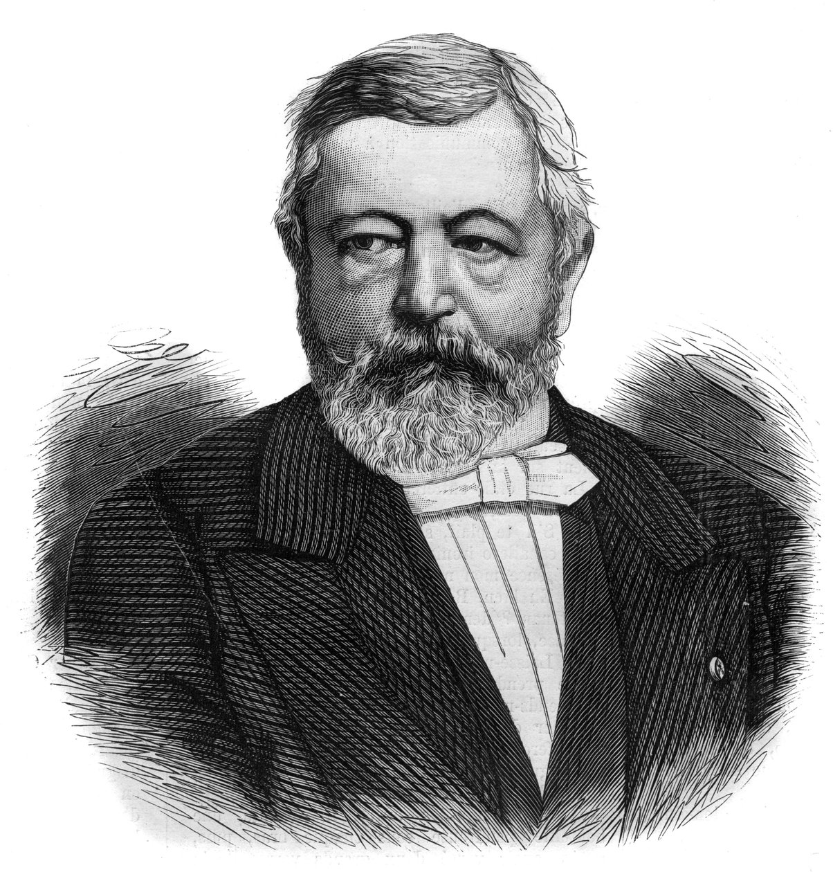 Portret van Charles de Kerchove door Denterghem (1819-1882) Belgisch ingenieur en liberaal politicus door Unknown artist