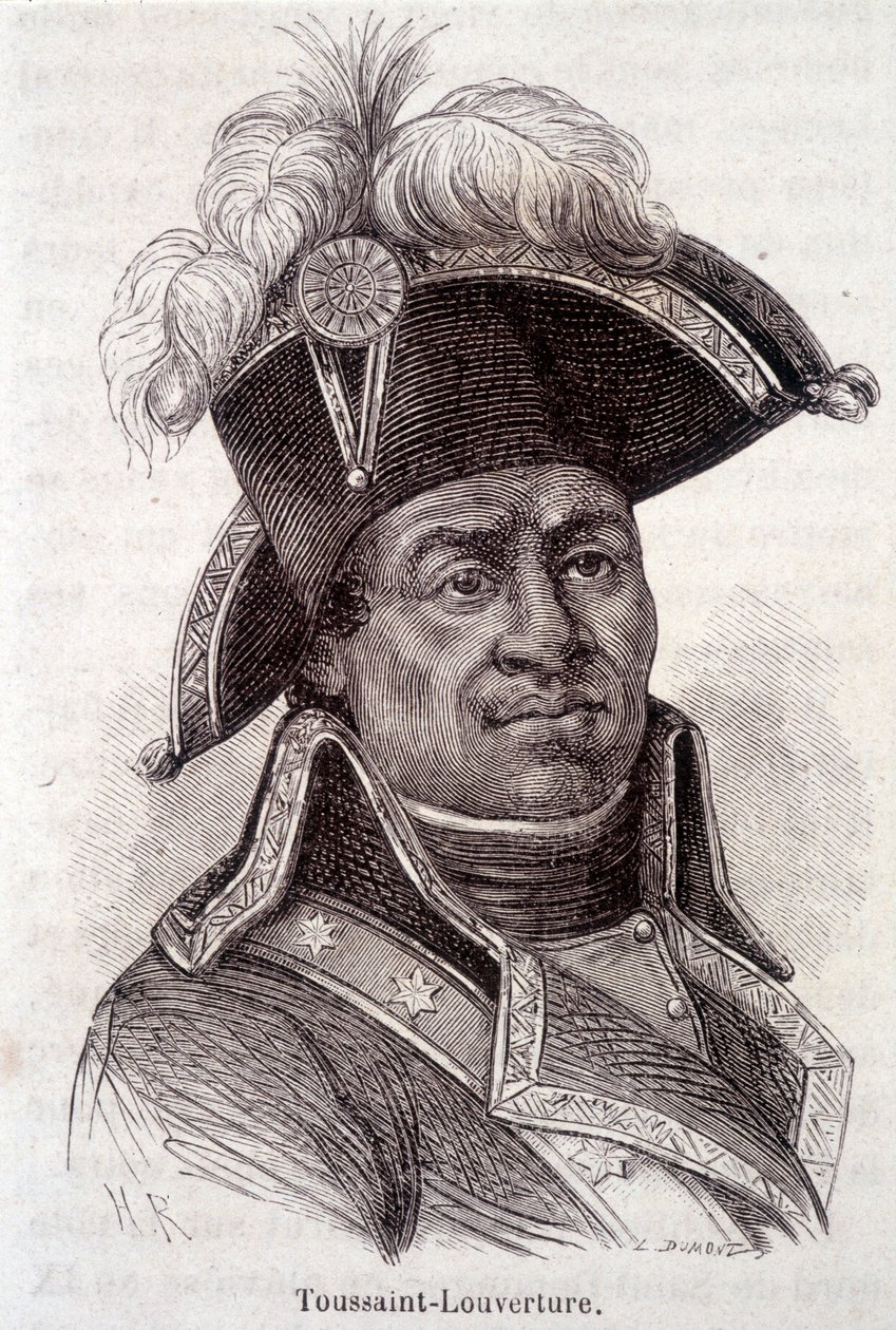 Portret van François Dominique Toussaint genaamd 