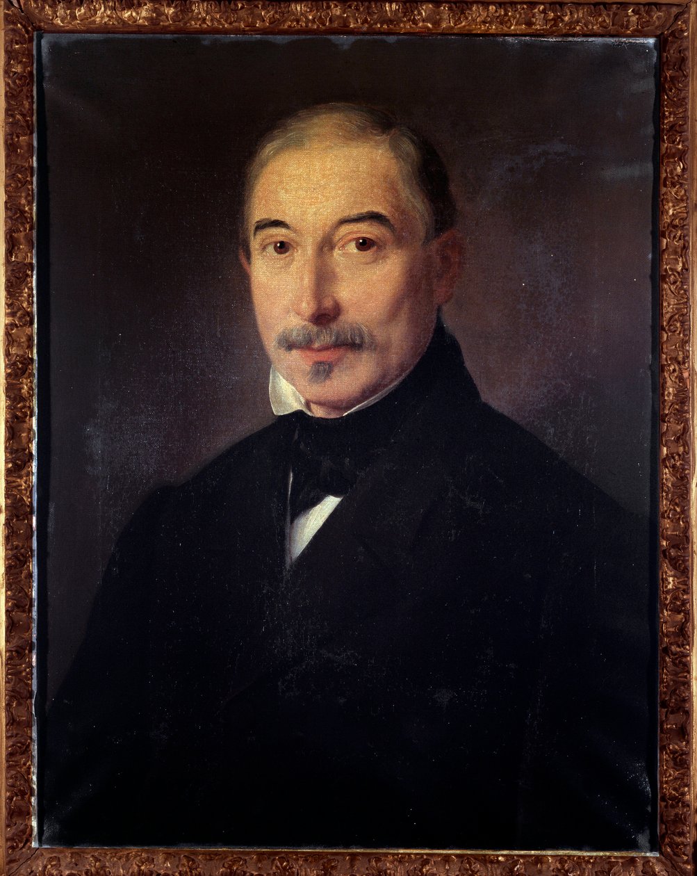 Portret van Gaetan Brizzi, Italiaanse hoornspeler door Unknown artist