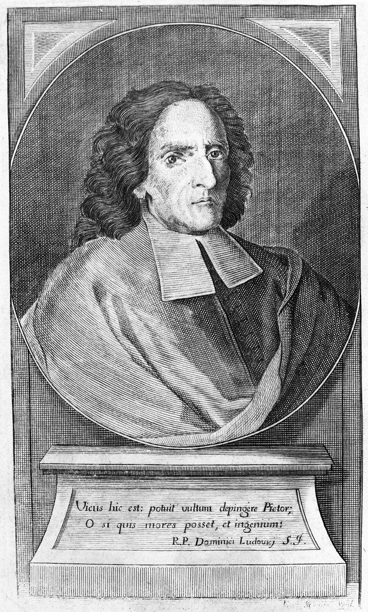 Portret van Giambattista Vico (1668-1744), historicus, jurist en filosoof Italië. Ook wel Giovanni, Gian Battista, Jean Baptiste of Jean-Baptiste genoemd. Gravure uit de 18e eeuw door Unknown artist