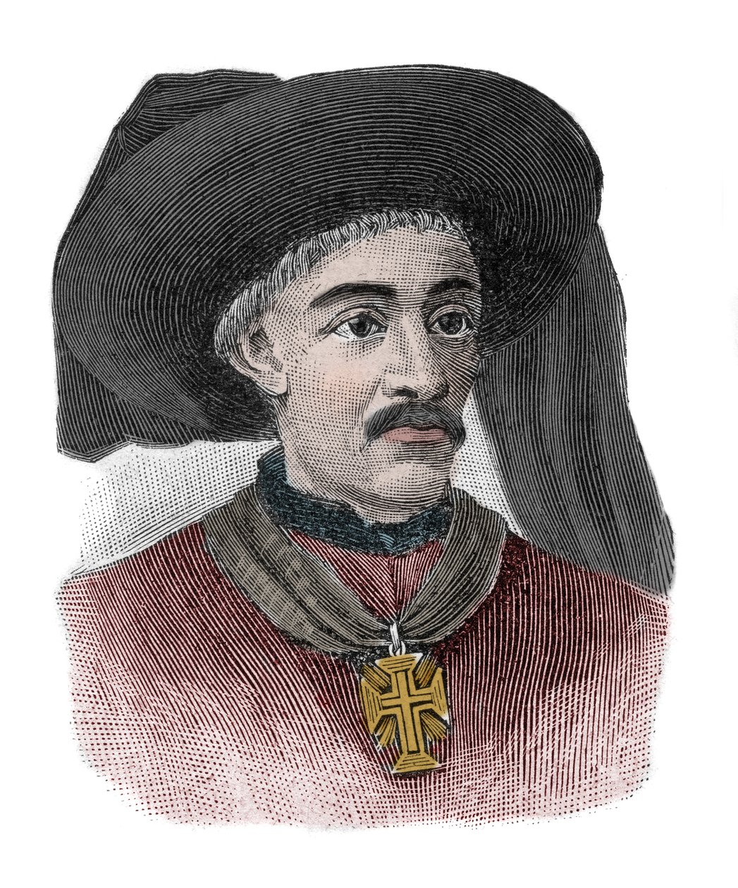 Portret van Hendrik de Zeevaarder door Unknown artist