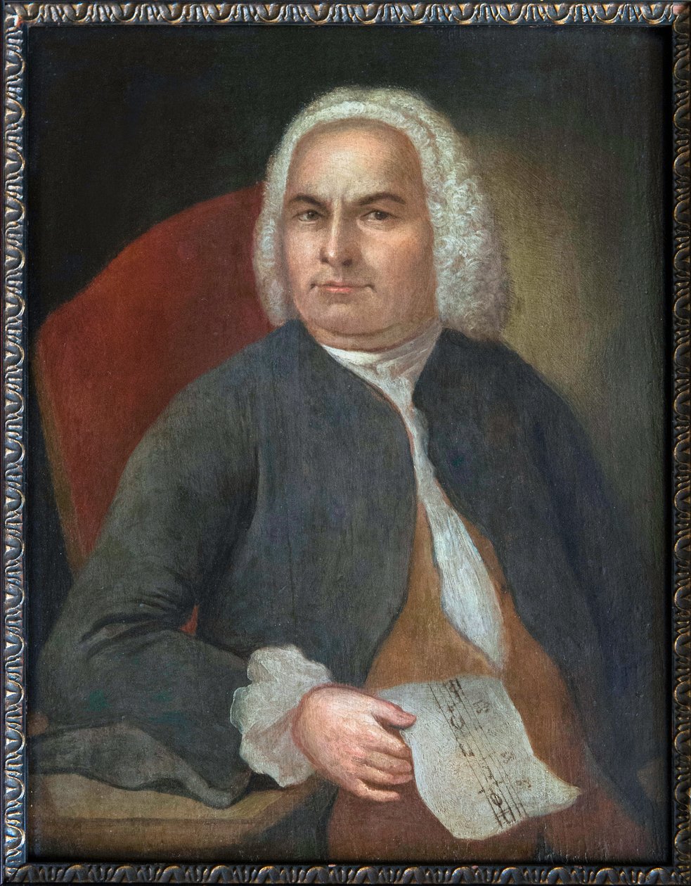 Portret van Johann Sebastian Bach door Unknown artist