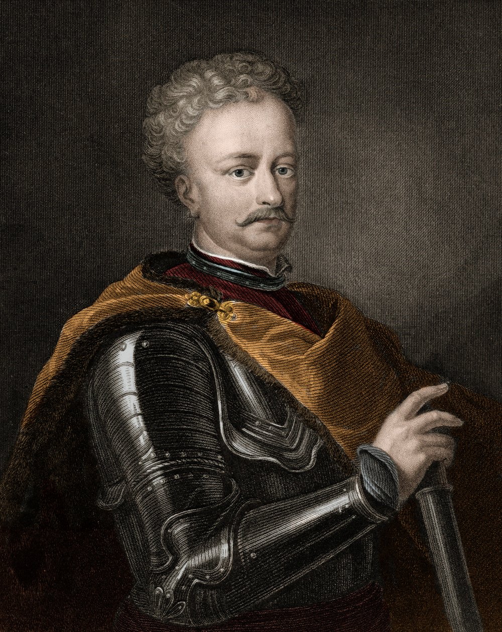 Portret van Jan III Sobieski (1629-1696) Koning van Polen door Unknown artist