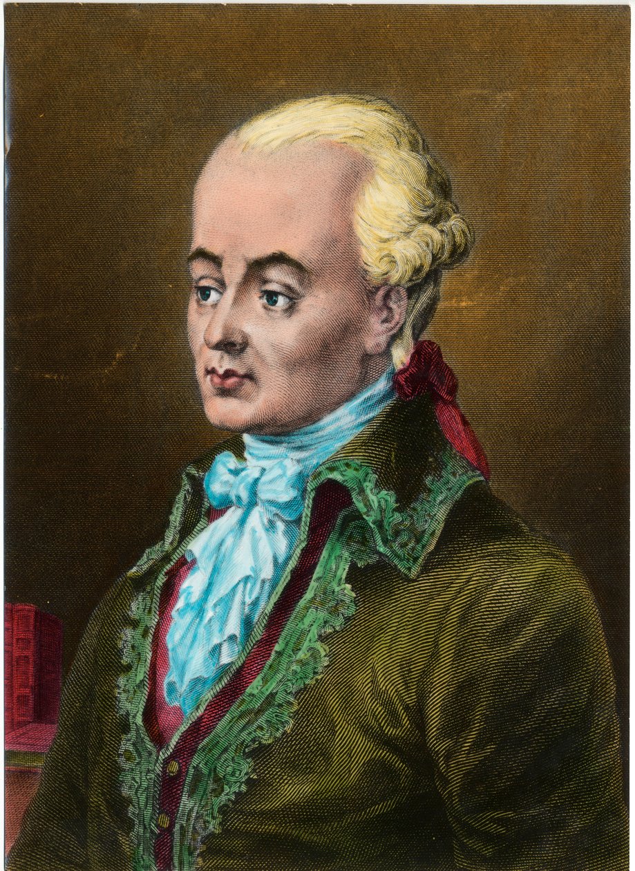 Portret van Luc de Clapiers, markies de Vauvenargues door Unknown artist