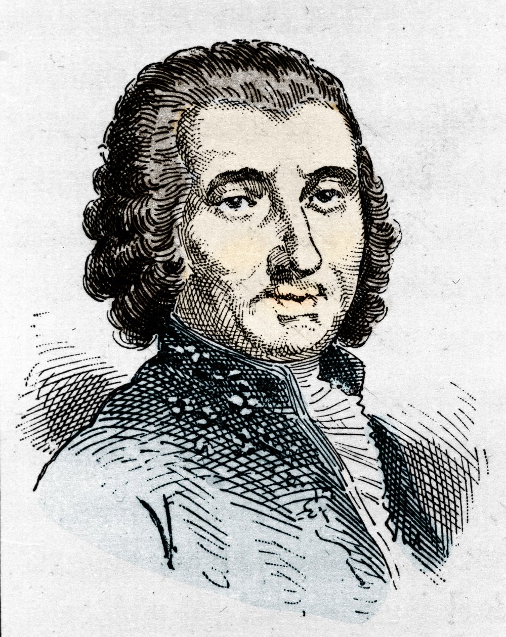 Portret van Luigi Boccherini (1743-1805), Italiaanse componist door Unknown artist