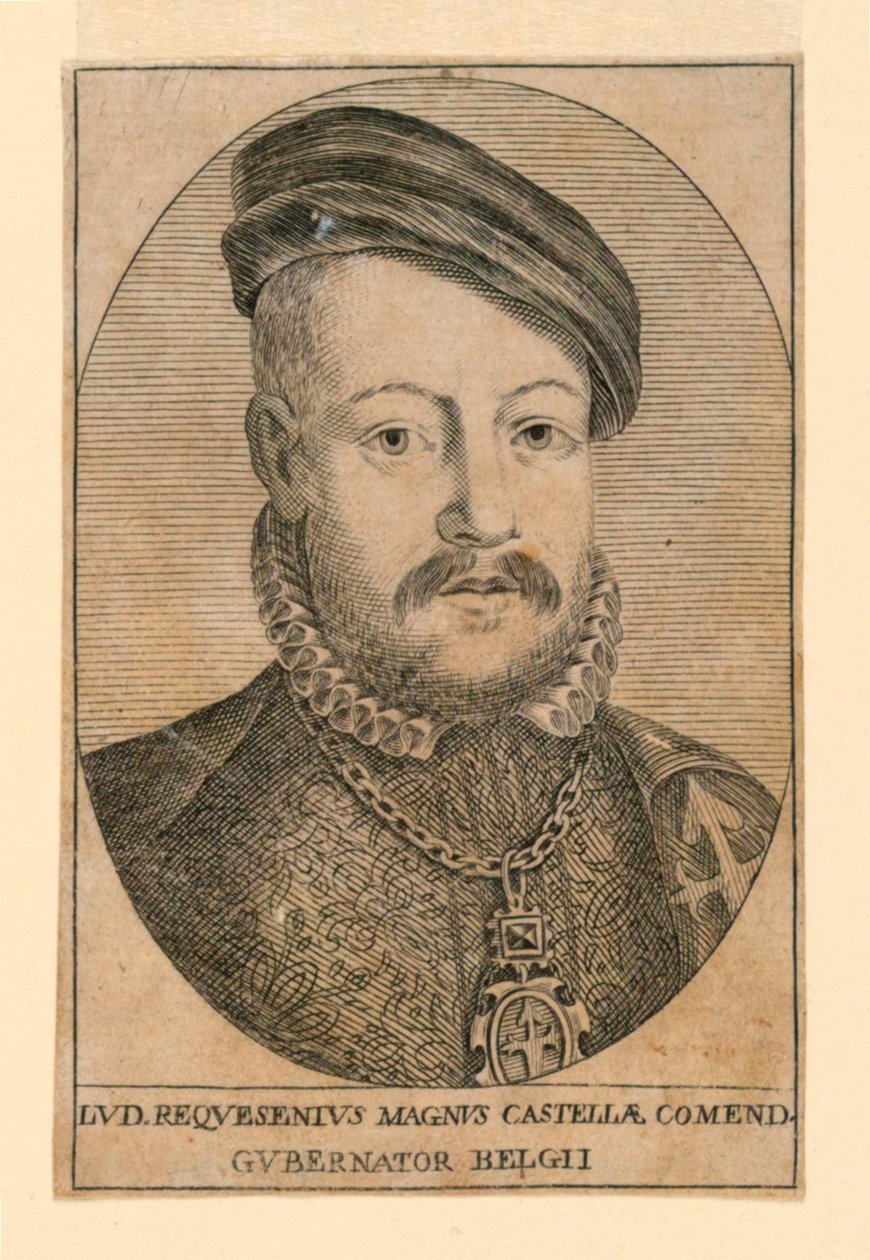 Portret van Luis de Requesenius (gest. 1576) door Unknown artist