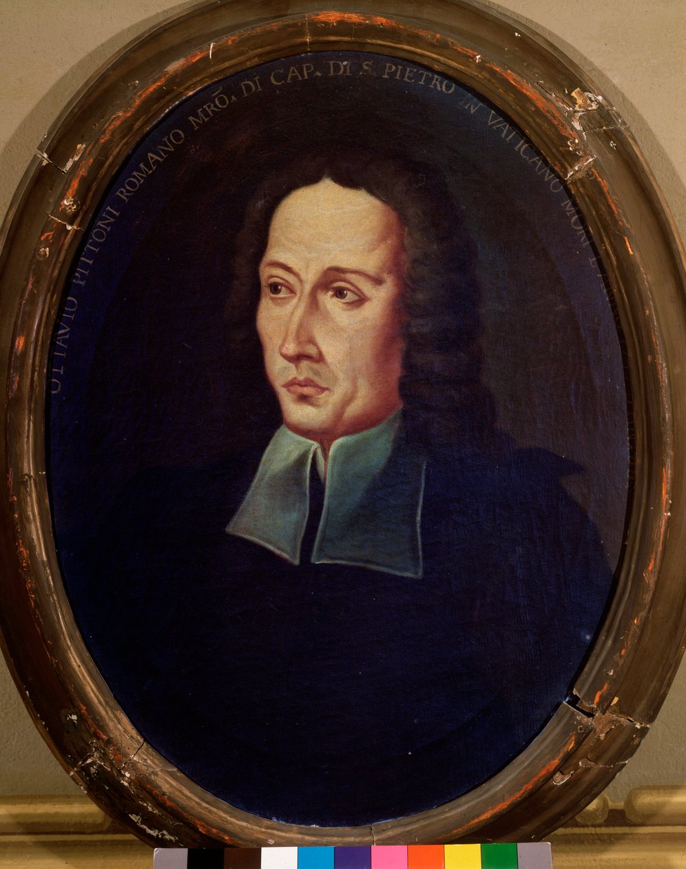 Portret van Ottavio Pitoni (1657-1743), Italiaanse componist door Unknown artist