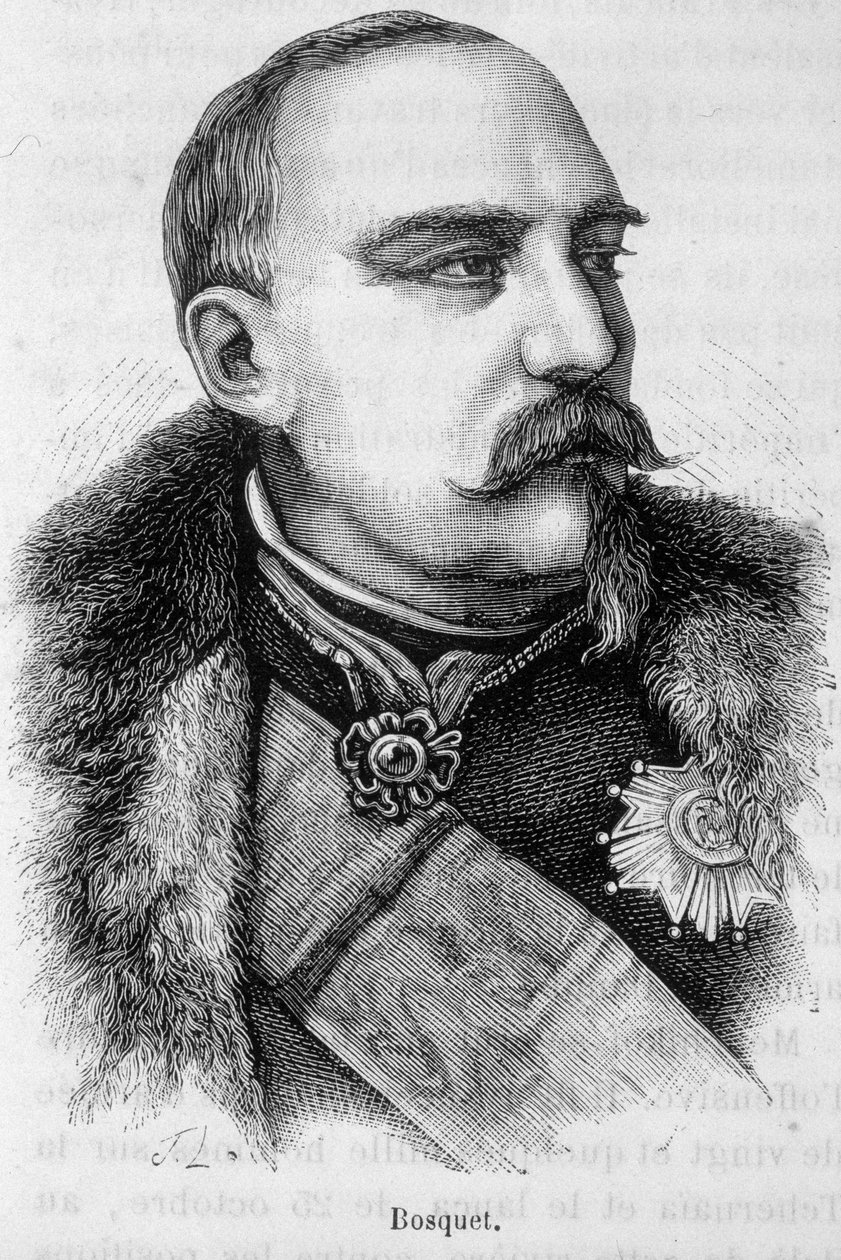 Portret van Pierre Francois Joseph Bosquet (1810-1861) is een maarschalk van Frankrijk door Unknown artist