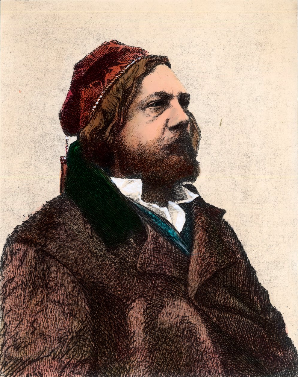 Portret van Theophile Gautier door Unknown artist