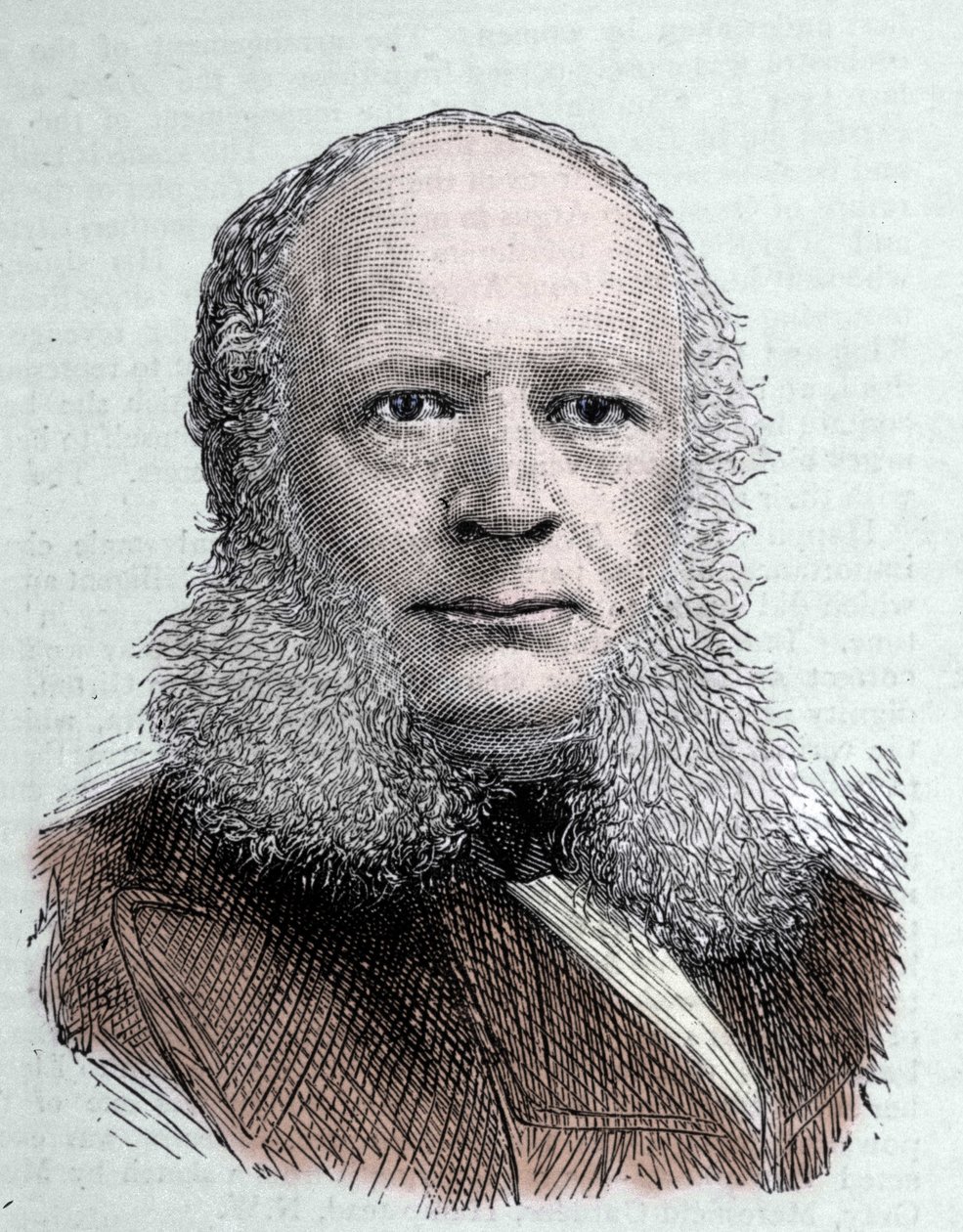 Portret van Werner von Siemens (1816-1892), Duitse ingenieur en industrieel. door Unknown artist