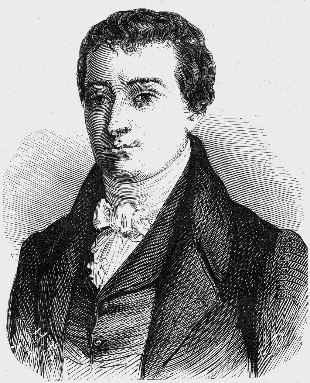 Portret van de Engelse natuurkundige en scheikundige William Hyde Wollaston door Unknown artist