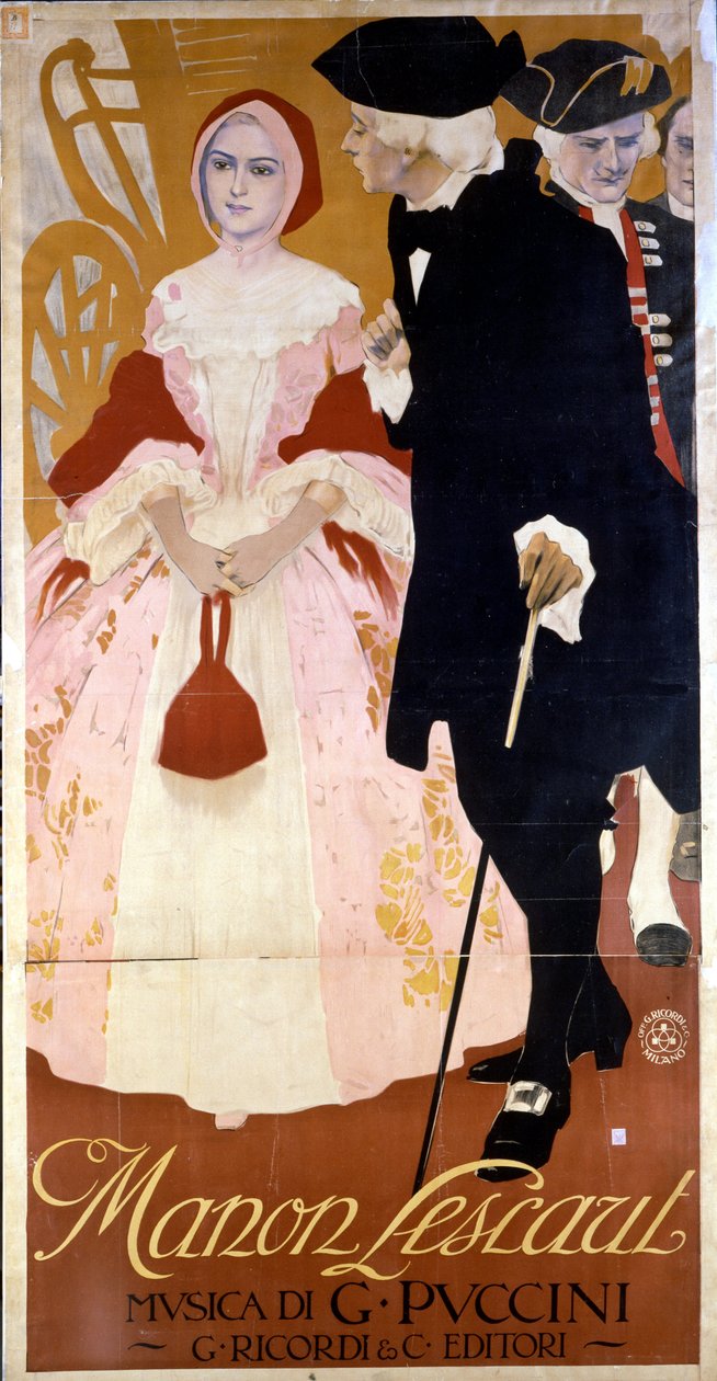 Poster voor de opera 