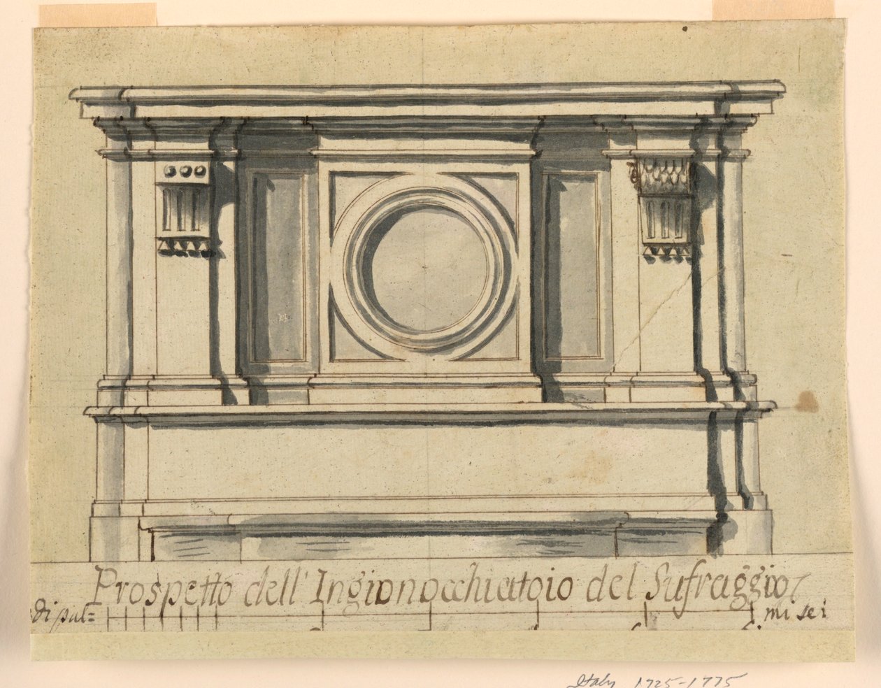 Project: De verhoging van een bidstoel door Unknown artist