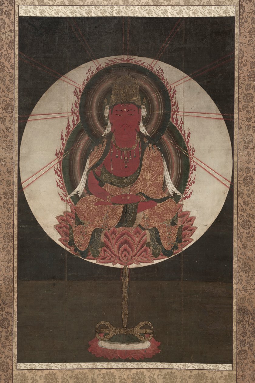 Rode Amida door Unknown artist