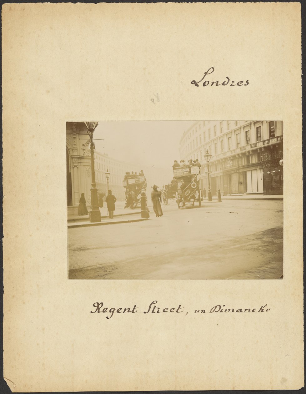 [Regent Street, Londen]. door Unknown artist