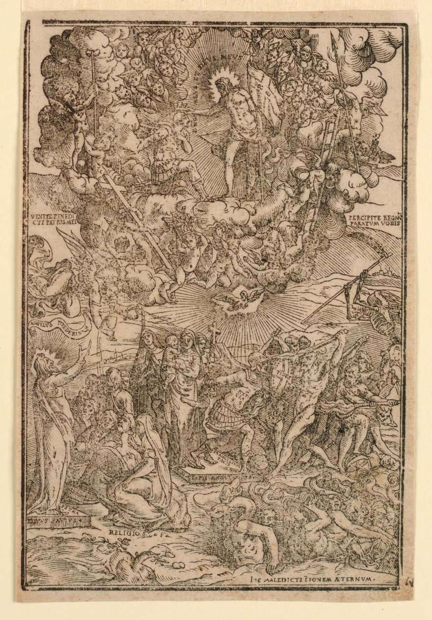 Religieuze Allegorie door Unknown artist