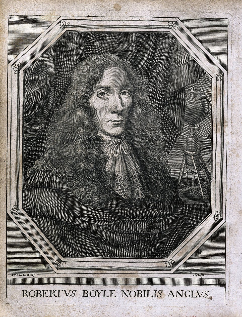 Robert Boyle door Unknown artist