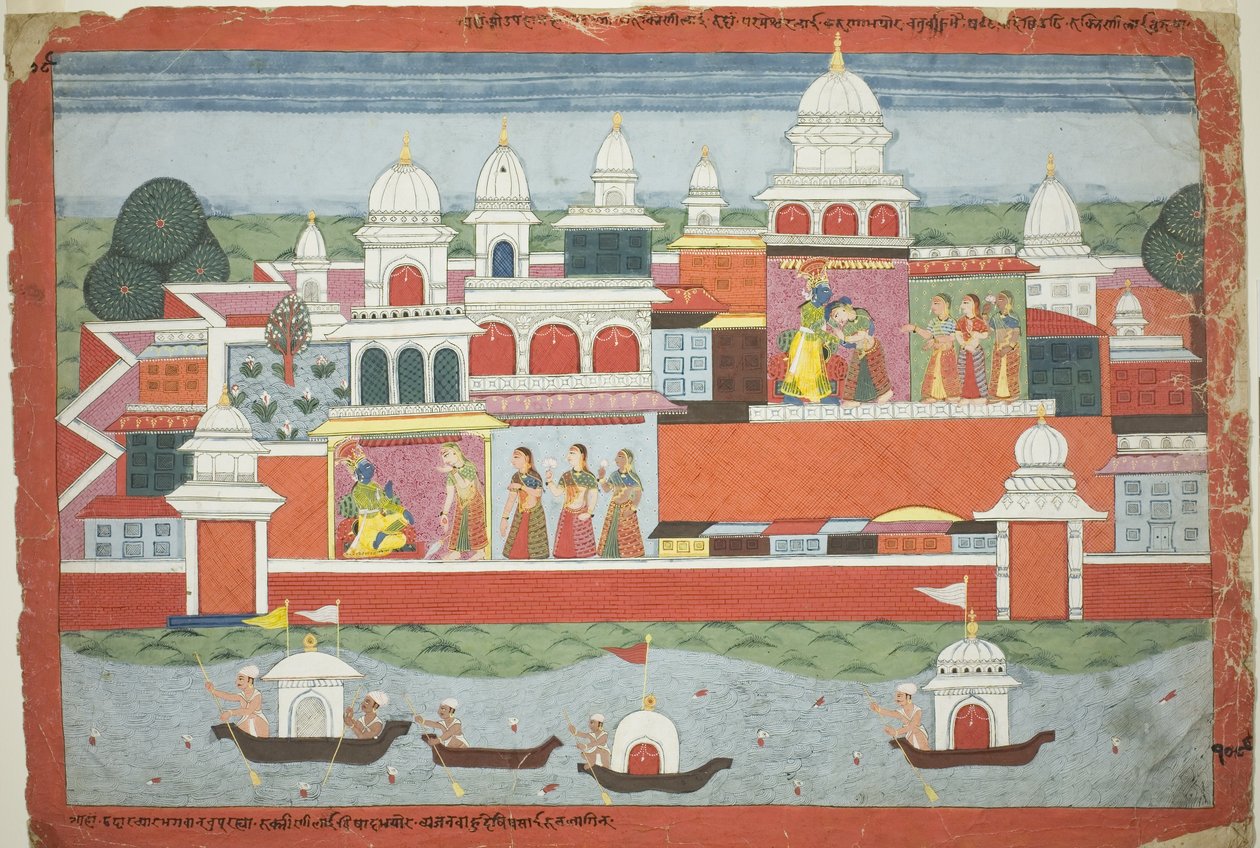 Rukmini vraagt Krishna