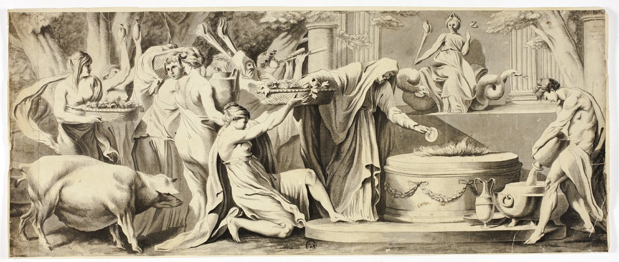 Offer aan Ceres door Unknown artist