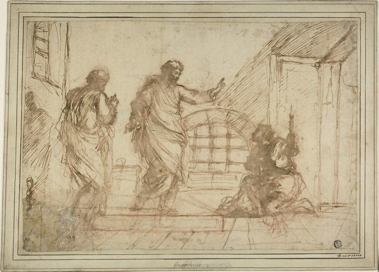 Sint Paulus en de Cipier door Unknown artist