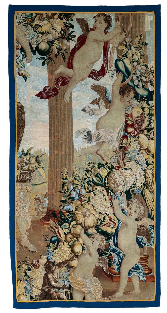September en oktober uit De twaalf maanden van het jaar (Fragment) door Unknown artist