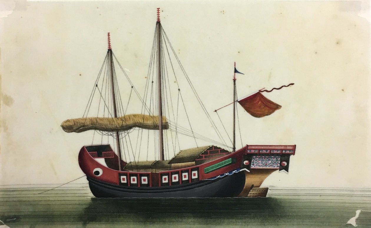 Scheepsschilderijen door Unknown artist