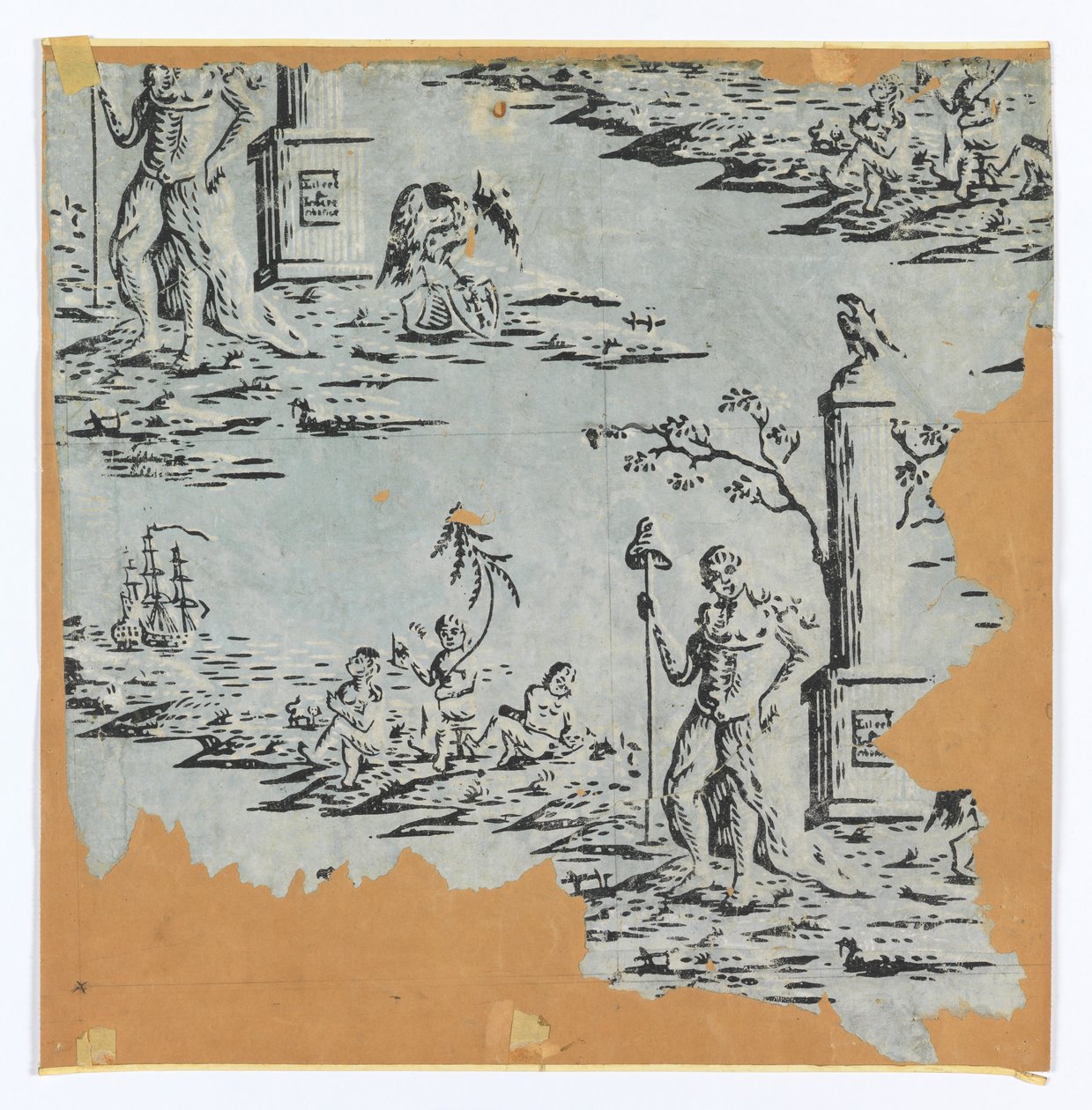 Zijmuur door Unknown artist