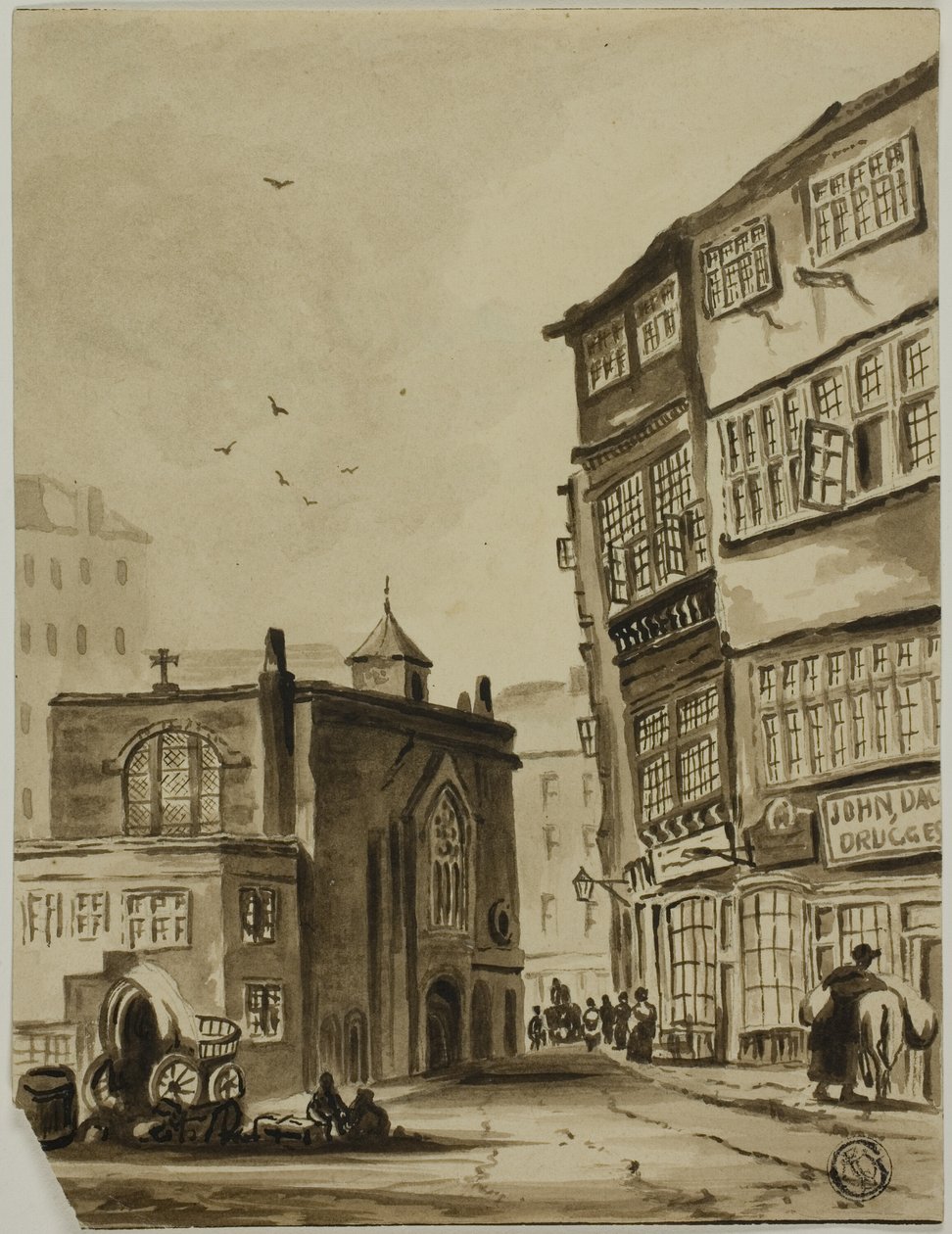 St. Thomas Kapel Newcastle door Unknown artist