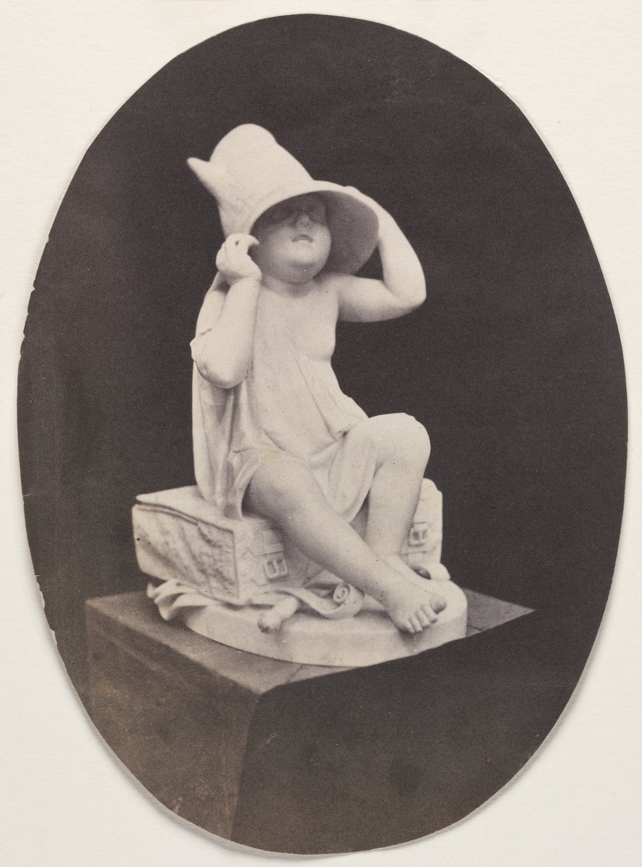 Standbeeld van een Jongeling met Grote Hoed (uit een John R. Johnston album) door Unknown artist