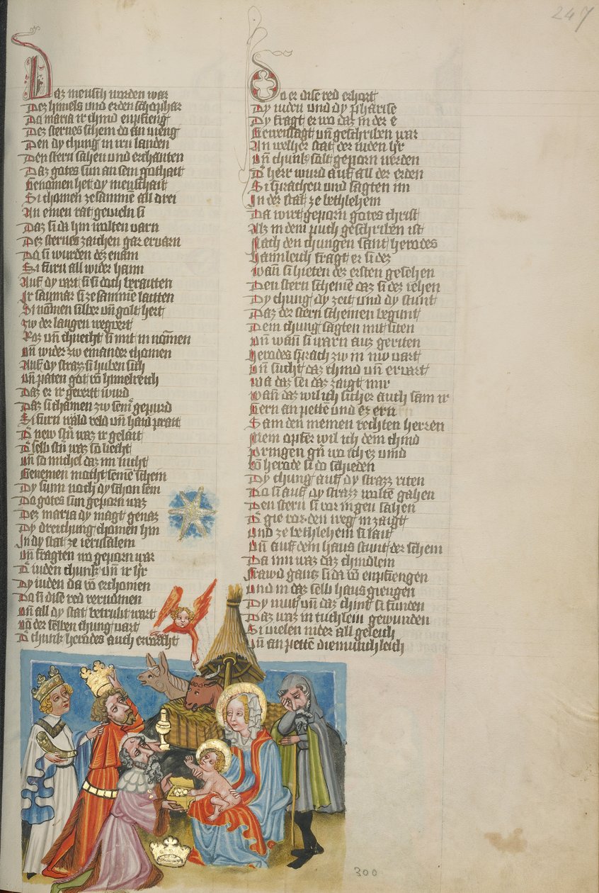 De aanbidding van de Wijzen door Unknown artist