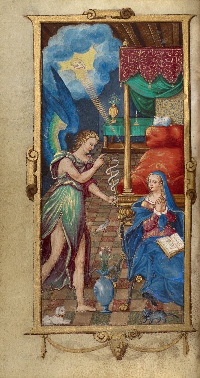 De Aankondiging door Unknown artist