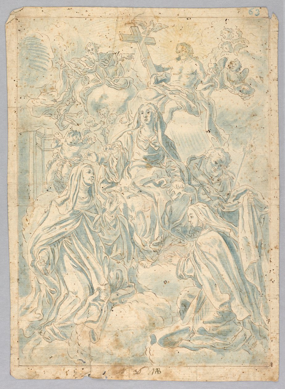De Tenhemelopneming van Maria door Unknown artist