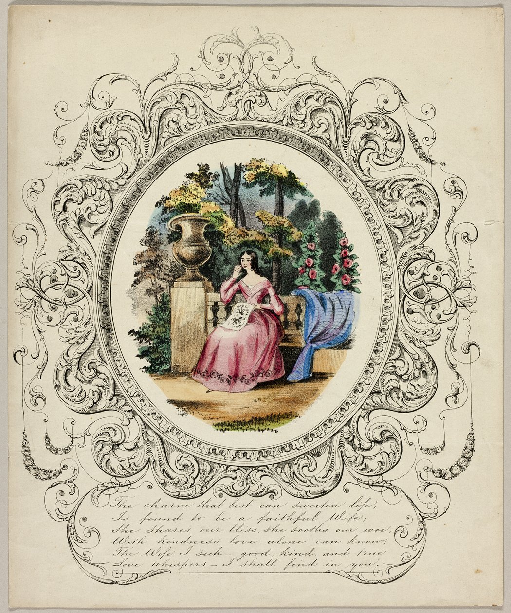 De charme die het leven het best kan zoeten (valentijn) door Unknown artist